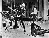 Police Brutality at Demonstration in Memphis March 1968