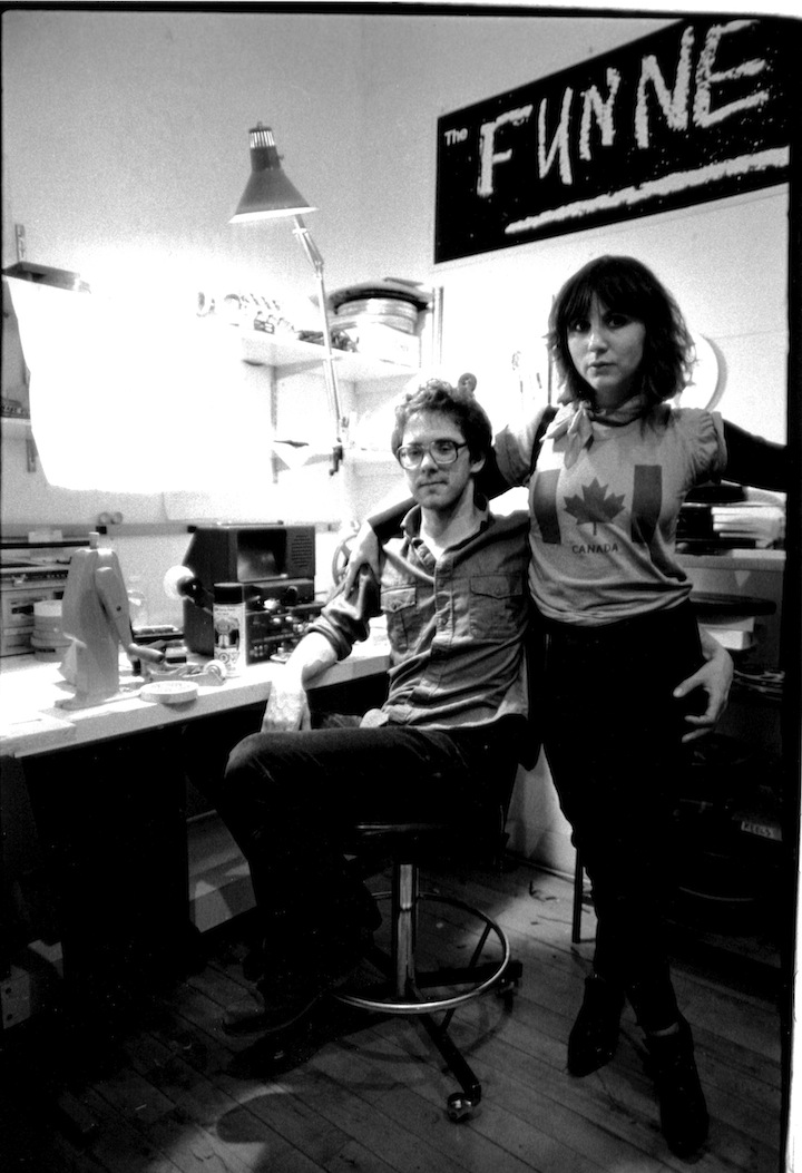 Steve Niblock&Edie 1983-by John Porter