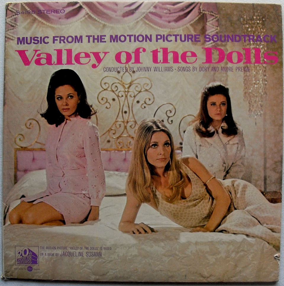 1967 VALLEY OF THE DOLLS Soundtrack LP record album vintage vinyl 1960s A